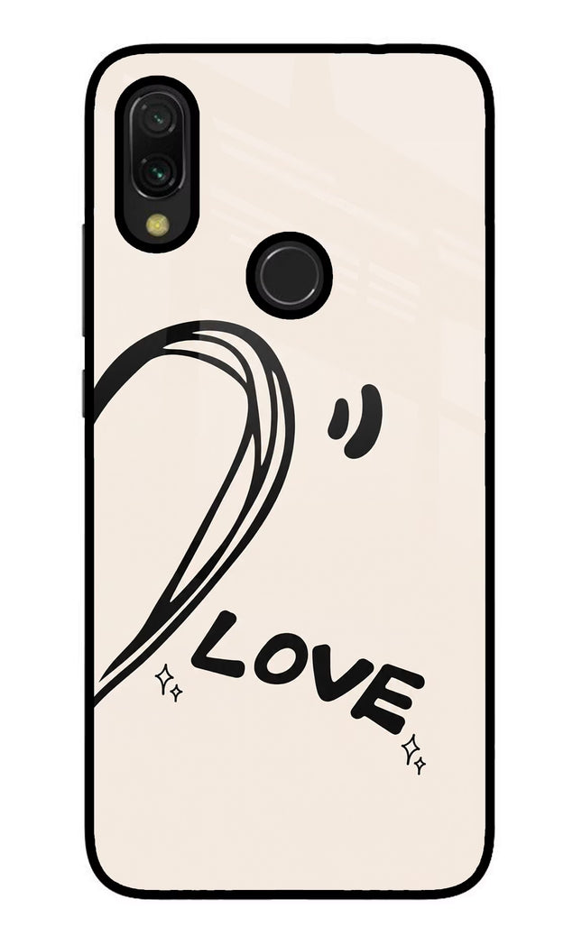 Soul Line Redmi Y3 Glass Case Back Cover by Casekaro