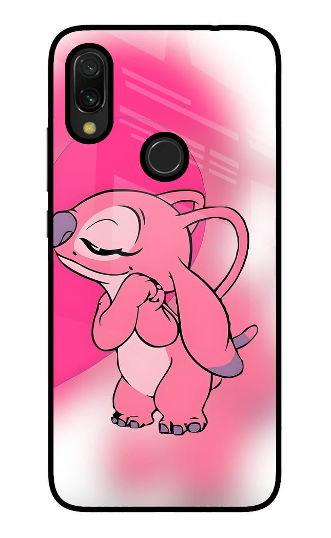 Angel Hug Redmi Y3 Glass Case Back Cover by Casekaro