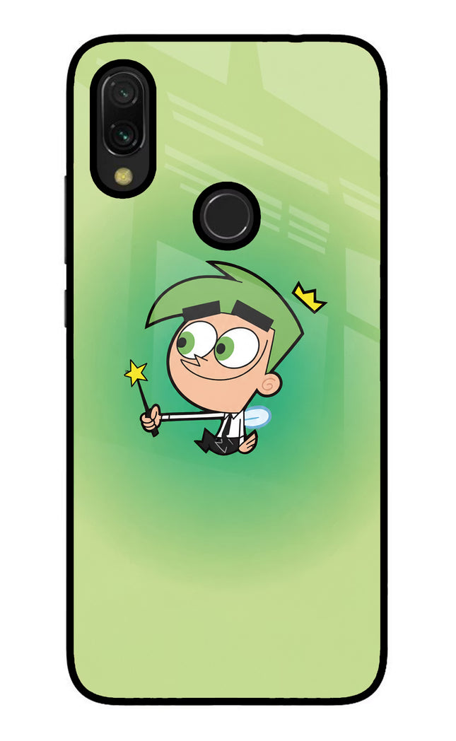 Cosmo Magic Redmi Y3 Glass Case Back Cover by Casekaro
