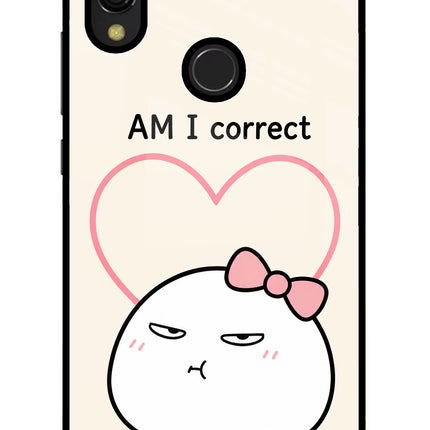 Always Right Redmi Y3 Glass Case