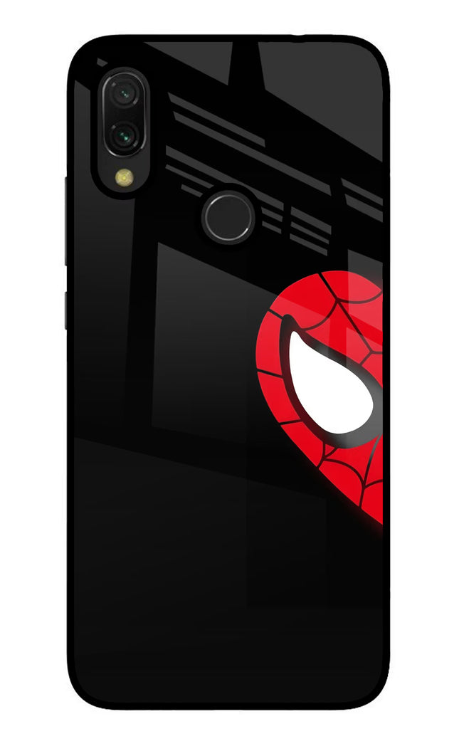 Peter Mask Redmi Y3 Glass Case Back Cover by Casekaro