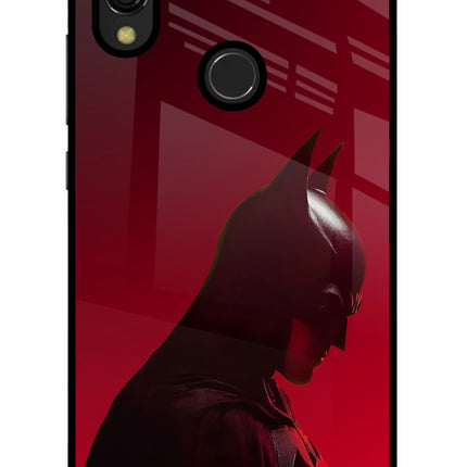 Dark Knight Redmi Y3 Glass Case Back Cover by Casekaro