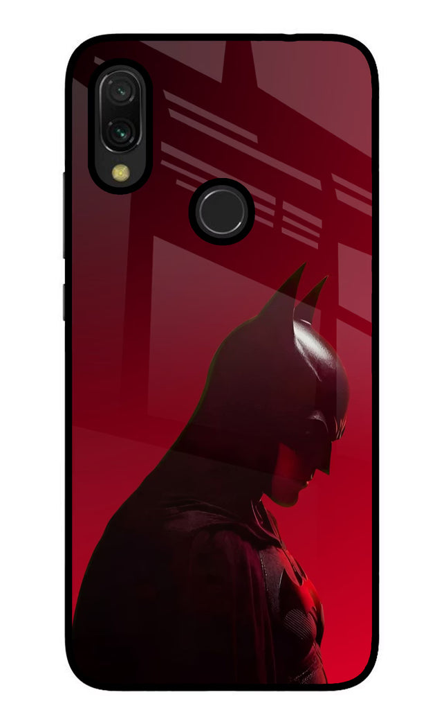 Dark Knight Redmi Y3 Glass Case Back Cover by Casekaro