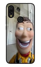 Side Eye Woody Redmi Y3 Glass Case