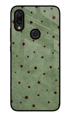 Green Stars Redmi Y3 Glass Case