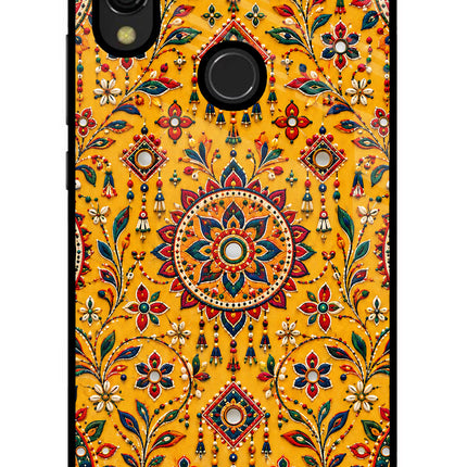 Sunlit Aura Redmi Y3 Glass Case