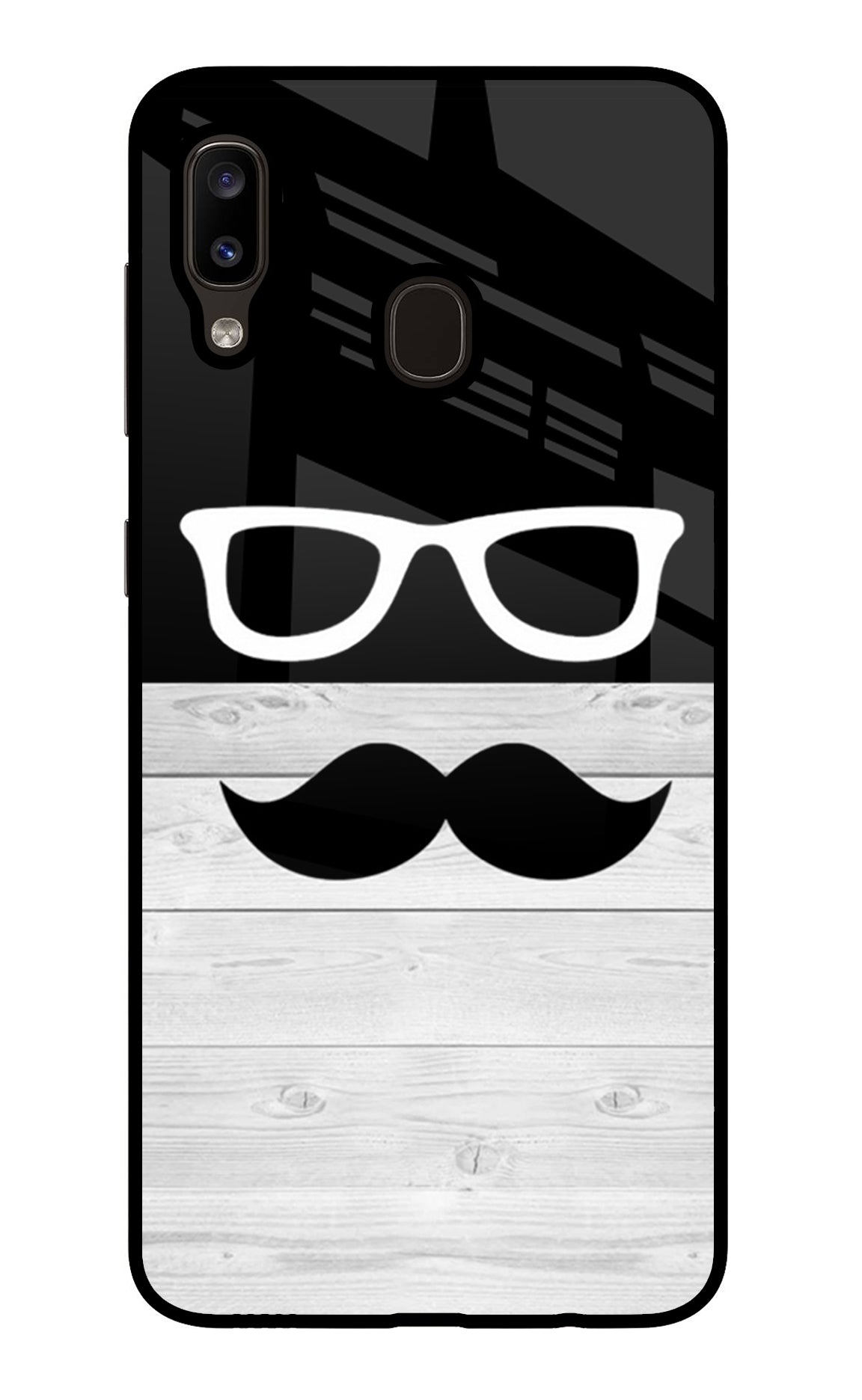 Mustache Samsung A20/M10s Back Cover