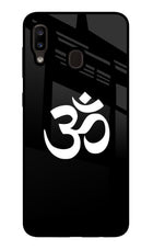 Om Samsung A20/M10s Glass Case