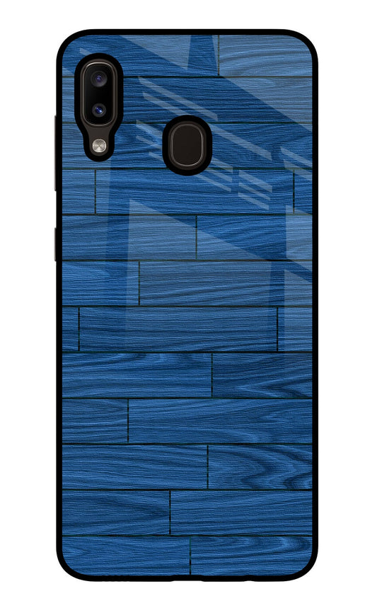 Wooden Texture Samsung A20/M10s Glass Case