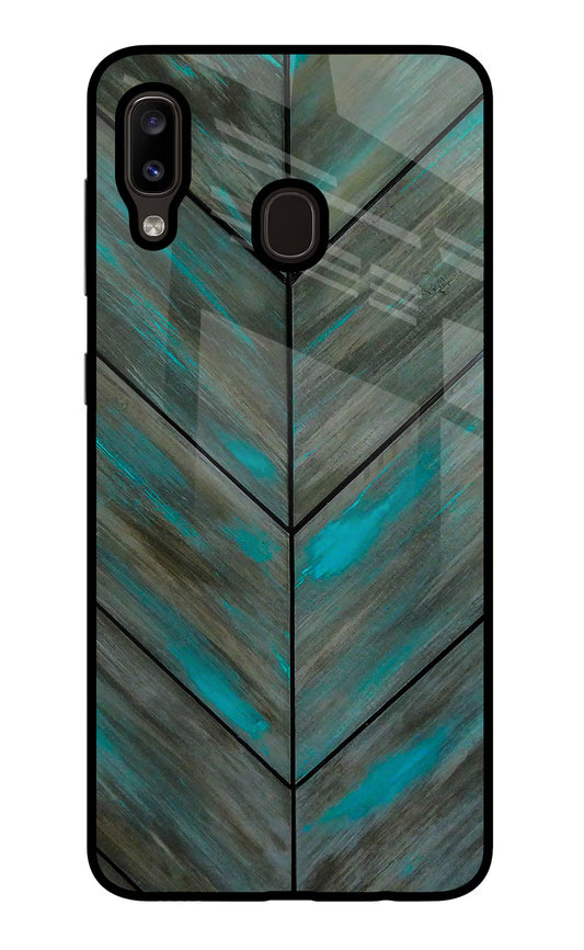 Pattern Samsung A20/M10s Glass Case