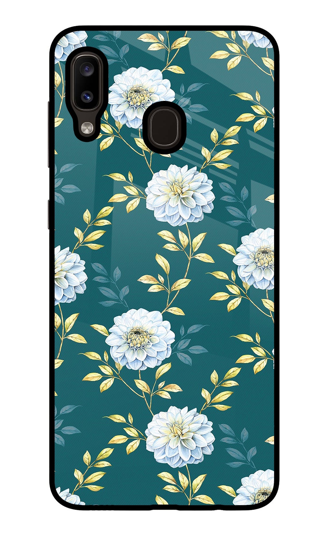 Flowers Samsung A20/M10s Back Cover