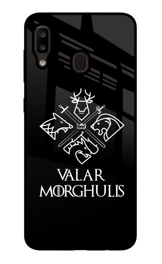 Valar Morghulis | Game Of Thrones Samsung A20/M10s Glass Case