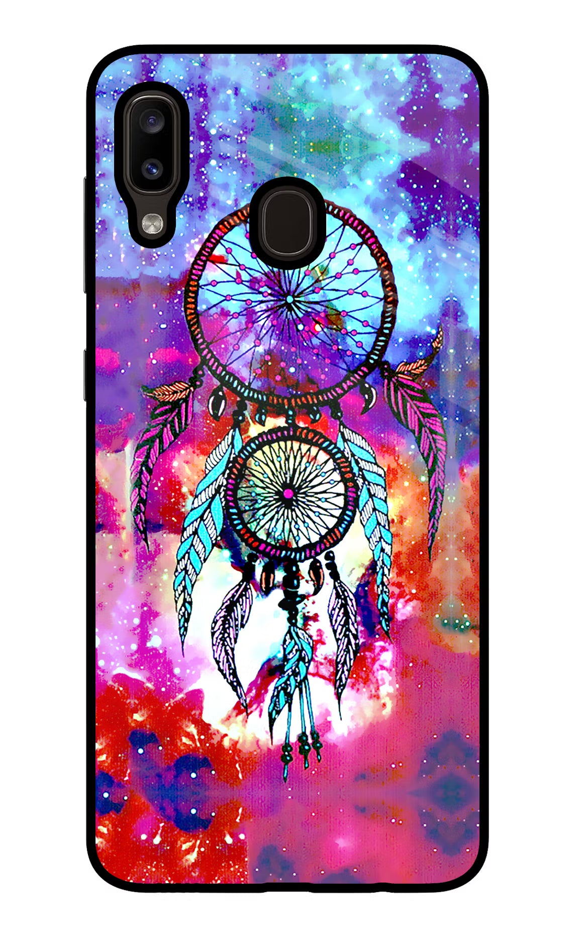 Dream Catcher Abstract Samsung A20/M10s Glass Case Back Cover by Casekaro
