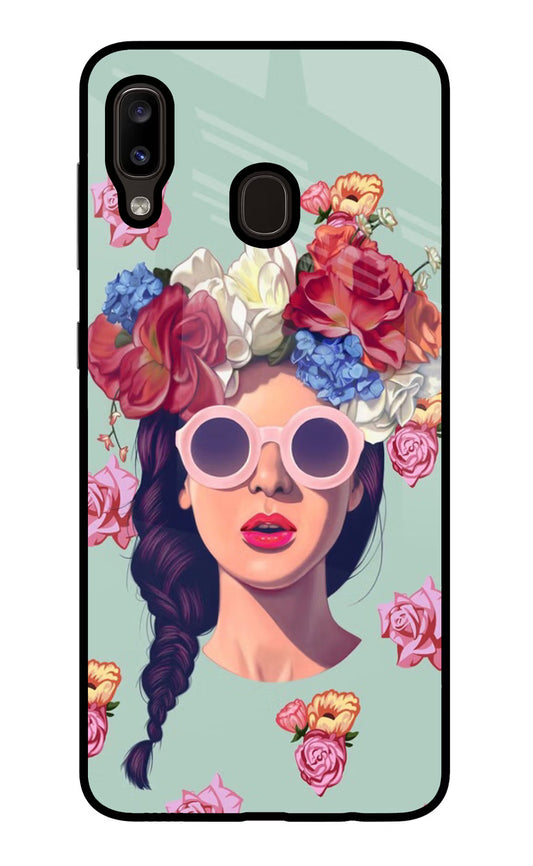 Pretty Girl Samsung A20/M10s Glass Case