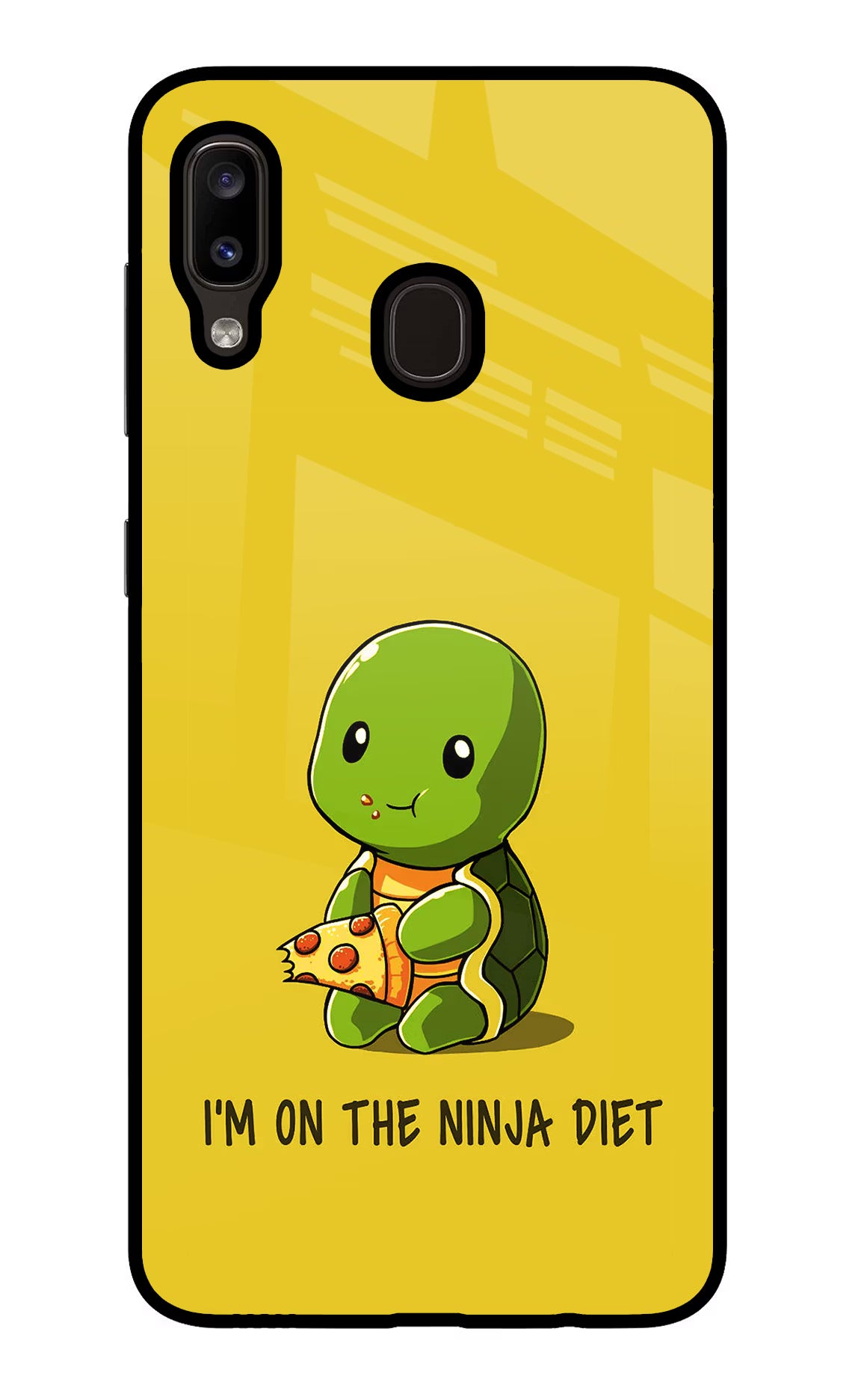 I'm on Ninja Diet Samsung A20/M10s Glass Case