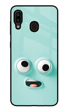 Funny Cartoon Samsung A20/M10s Glass Case