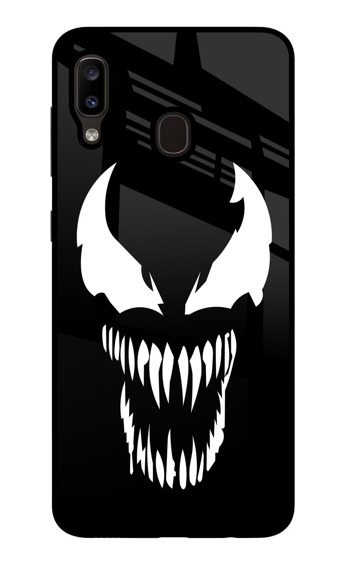 Venom Samsung A20/M10s Glass Case