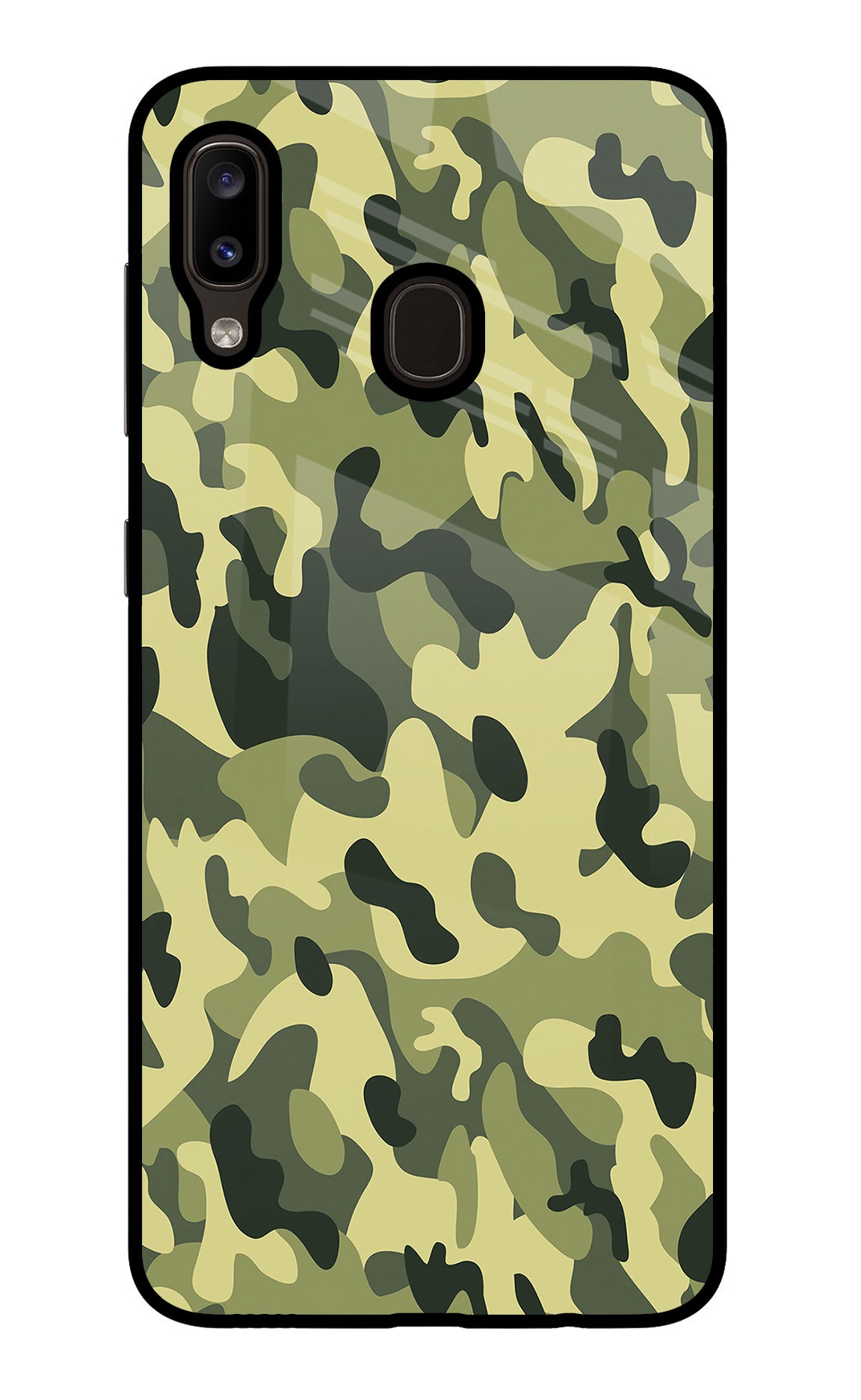 Camouflage Samsung A20/M10s Back Cover