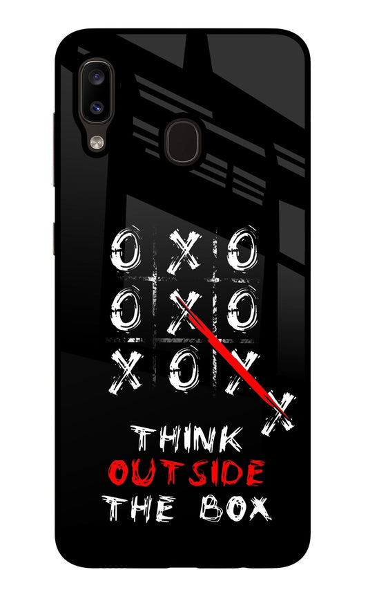 Think out of the BOX Samsung A20/M10s Glass Case