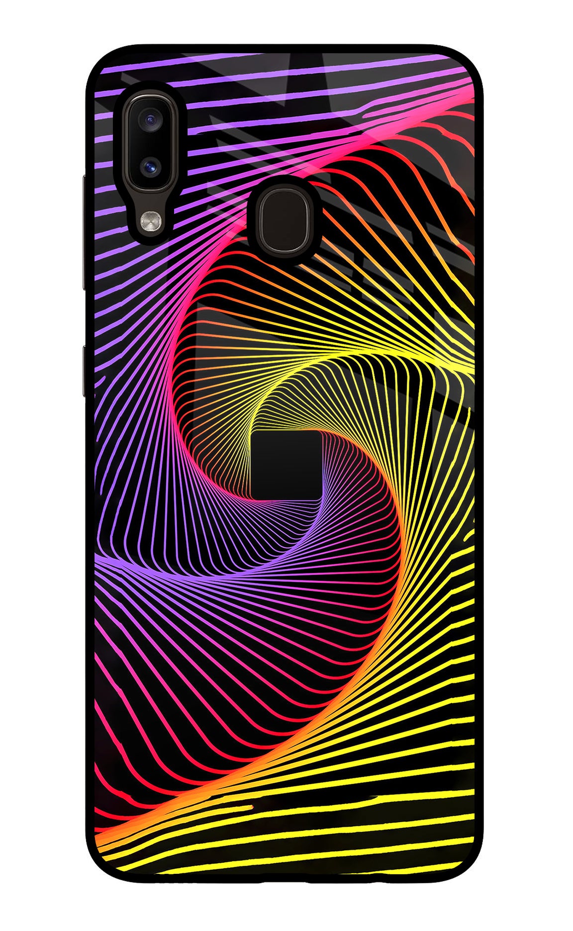 Colorful Strings Samsung A20/M10s Back Cover