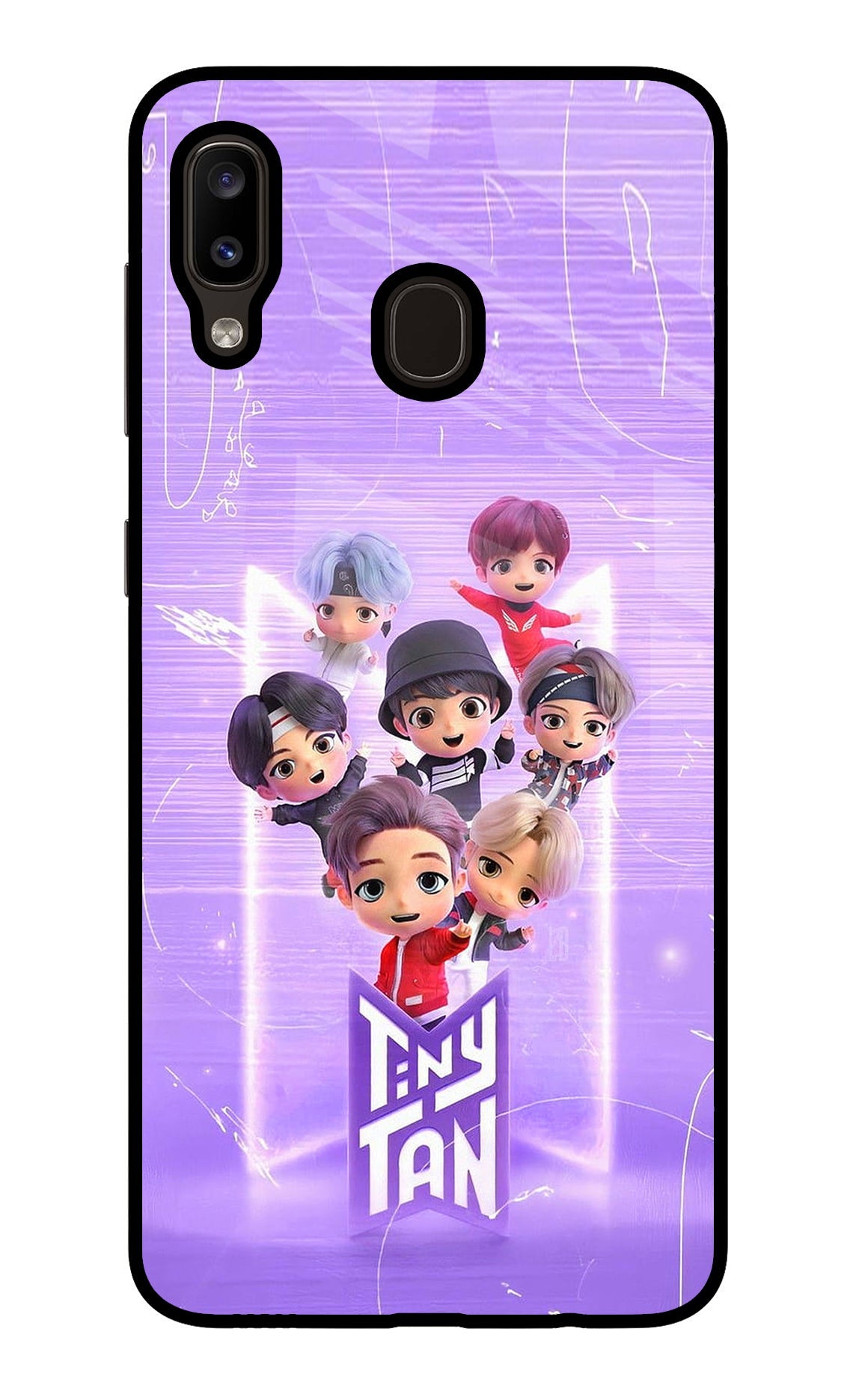 BTS Tiny Tan Samsung A20/M10s Back Cover