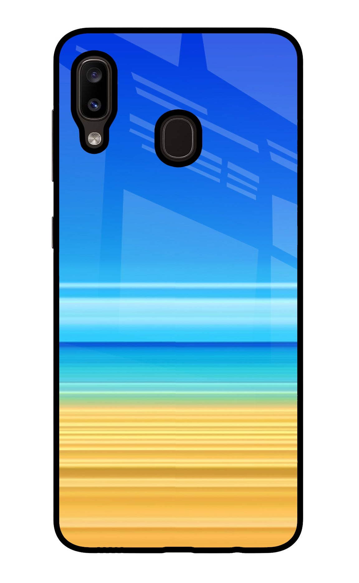Beach Art Samsung A20/M10s Back Cover