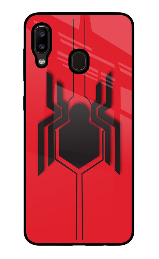 Spider Samsung A20/M10s Glass Case