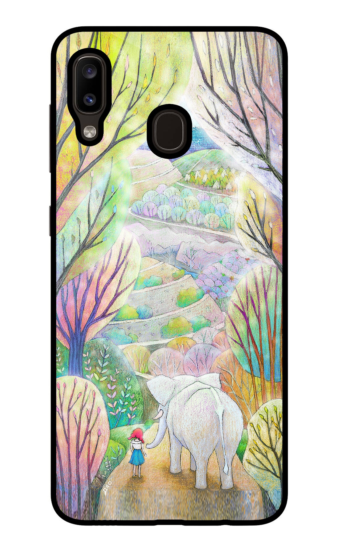 Nature Painting Samsung A20/M10s Back Cover