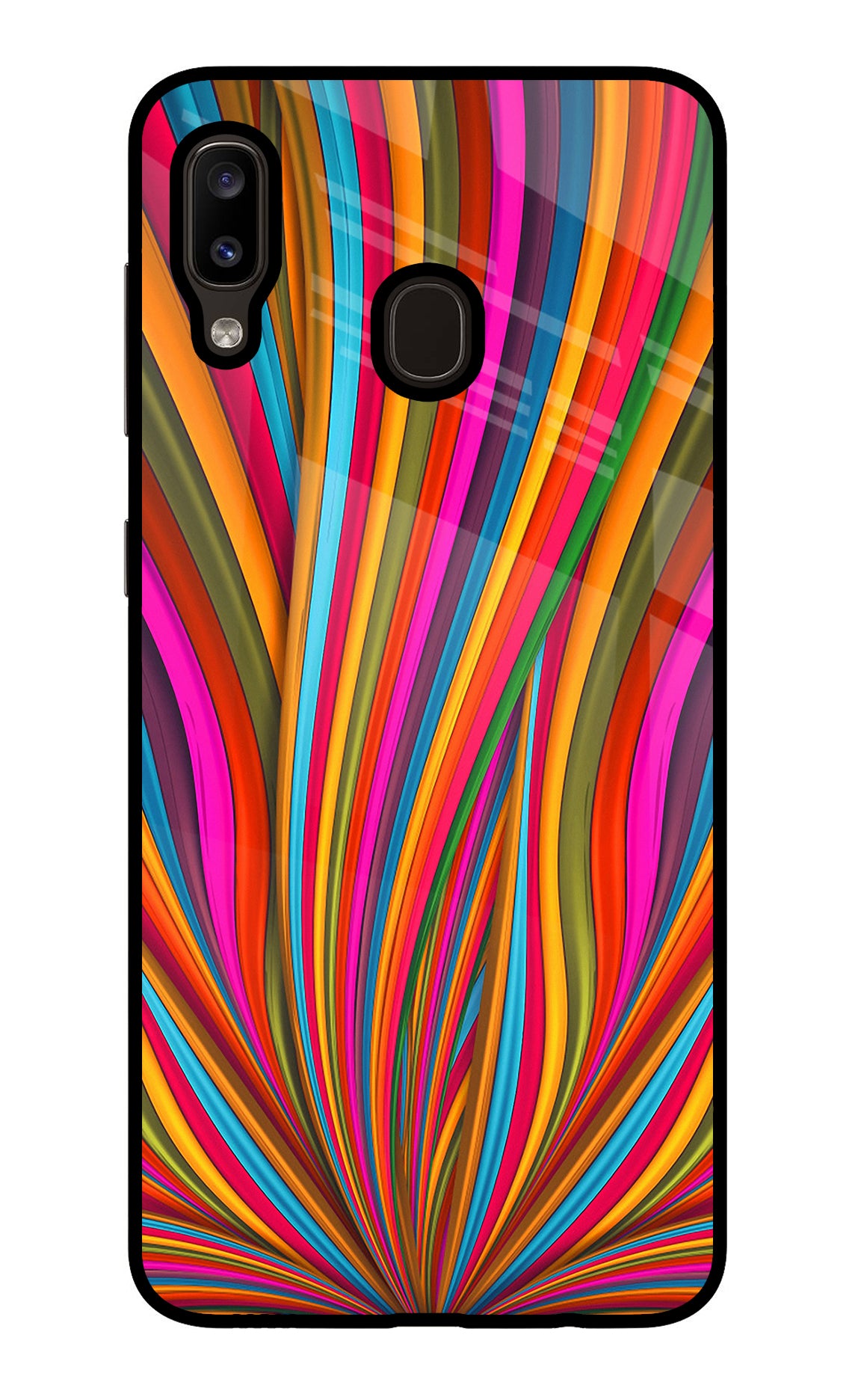 Trippy Wavy Samsung A20/M10s Back Cover