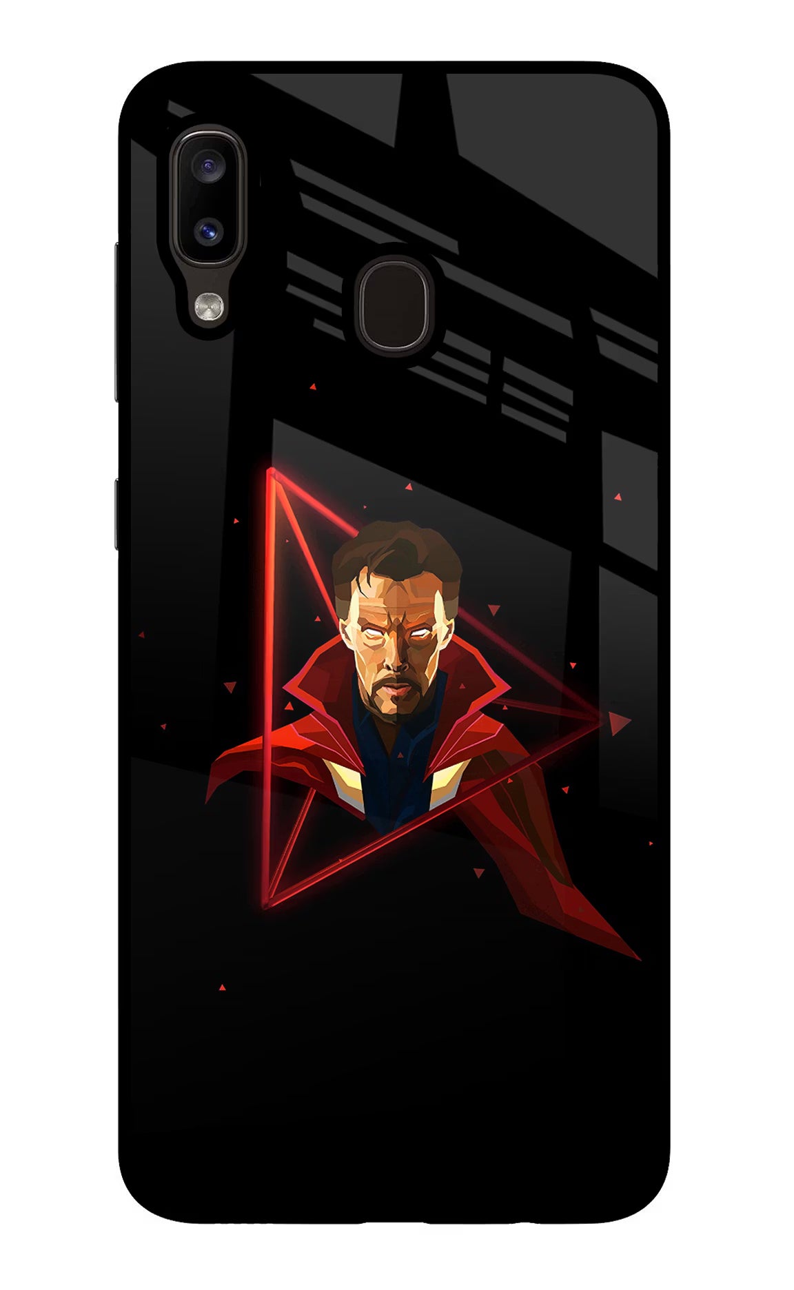 Doctor Ordinary Samsung A20/M10s Glass Case Back Cover by Casekaro