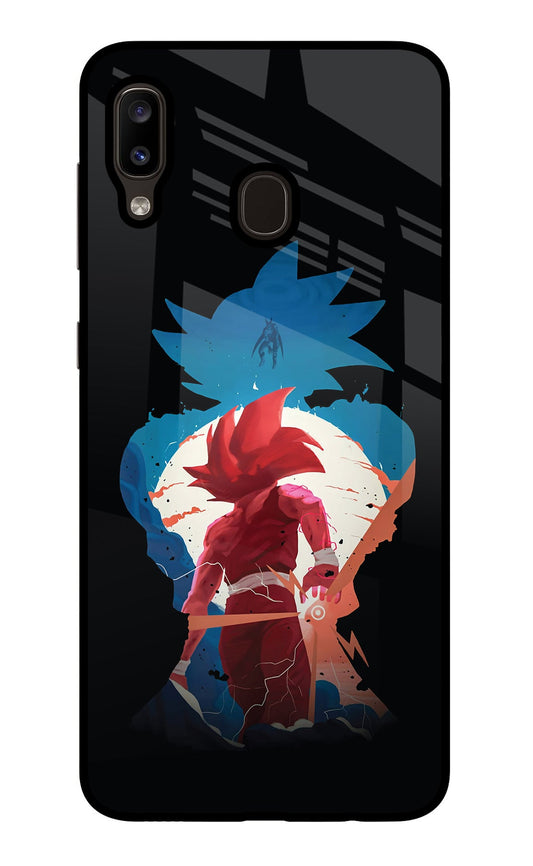 Goku Samsung A20/M10s Glass Case