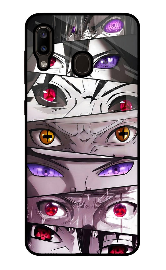 Naruto Anime Samsung A20/M10s Glass Case