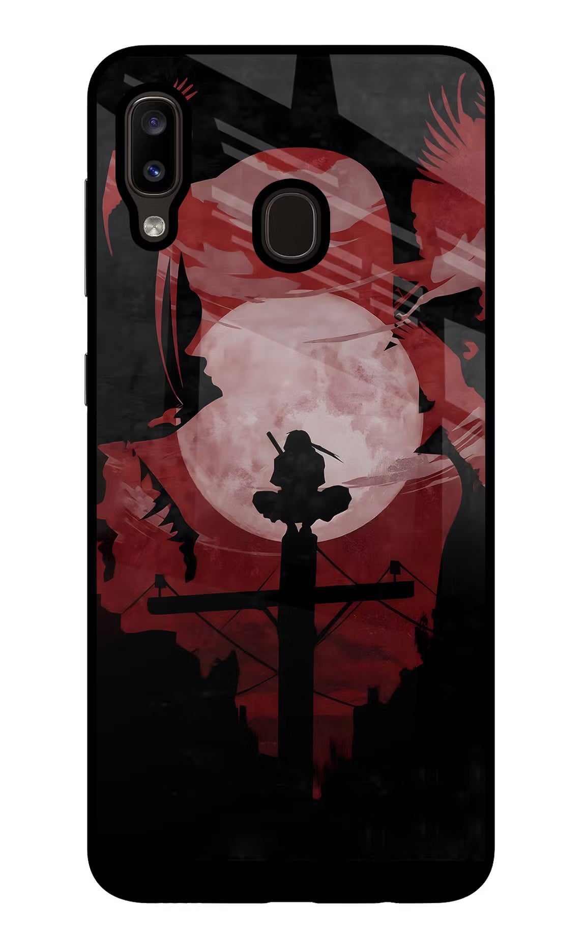 Naruto Anime Samsung A20/M10s Glass Case