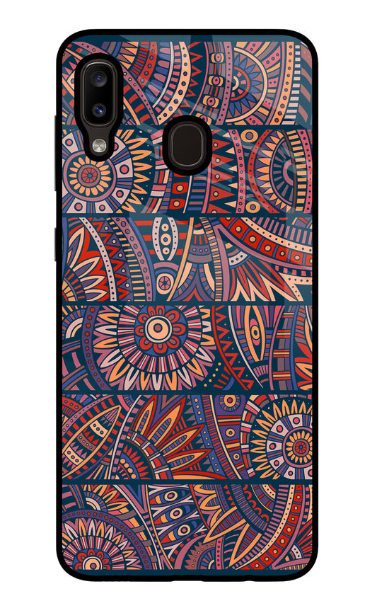 African Culture Design Samsung A20/M10s Glass Case