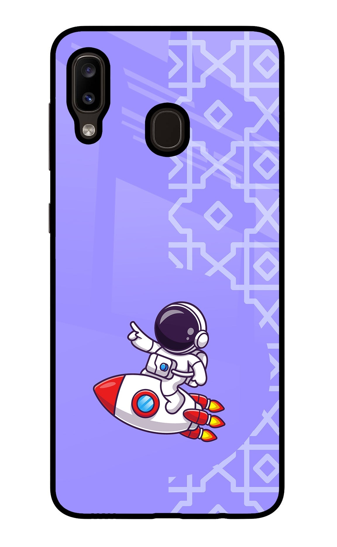 Cute Astronaut Samsung A20/M10s Back Cover