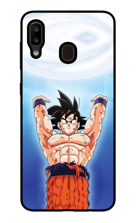 Goku Power Samsung A20/M10s Glass Case