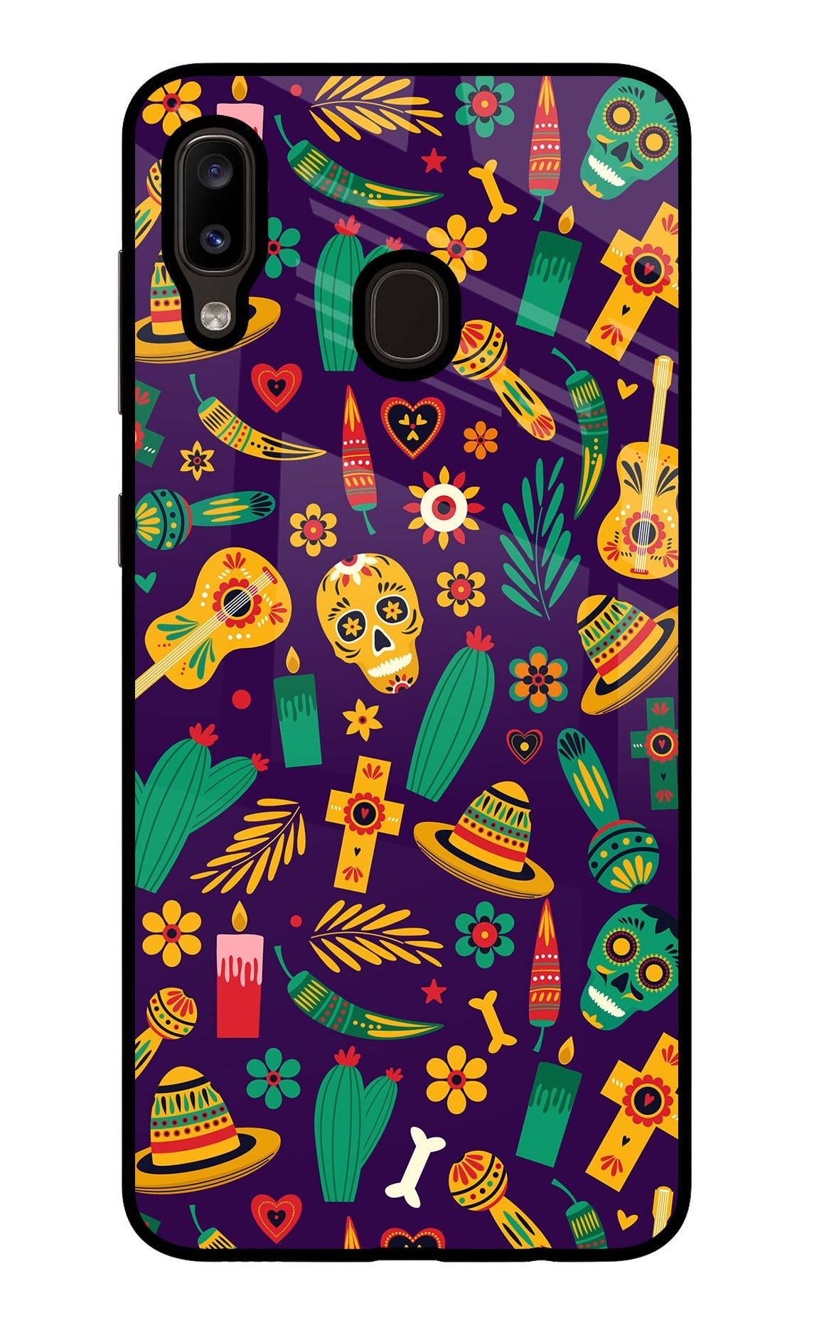 Mexican Artwork Samsung A20/M10s Back Cover