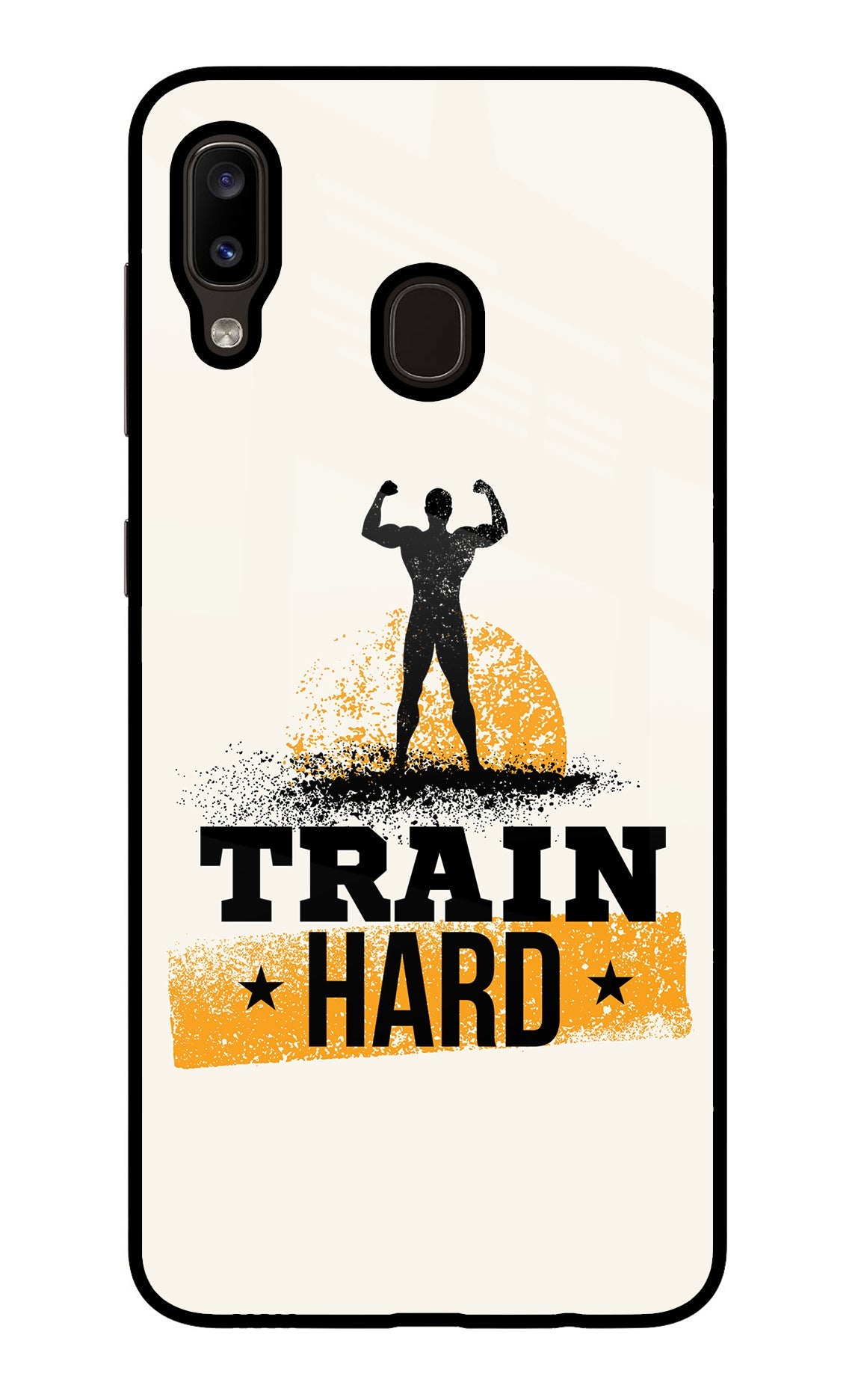 Train Hard Samsung A20/M10s Back Cover