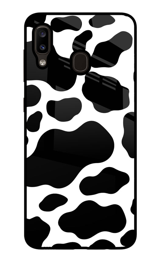 Cow Spots Samsung A20/M10s Glass Case