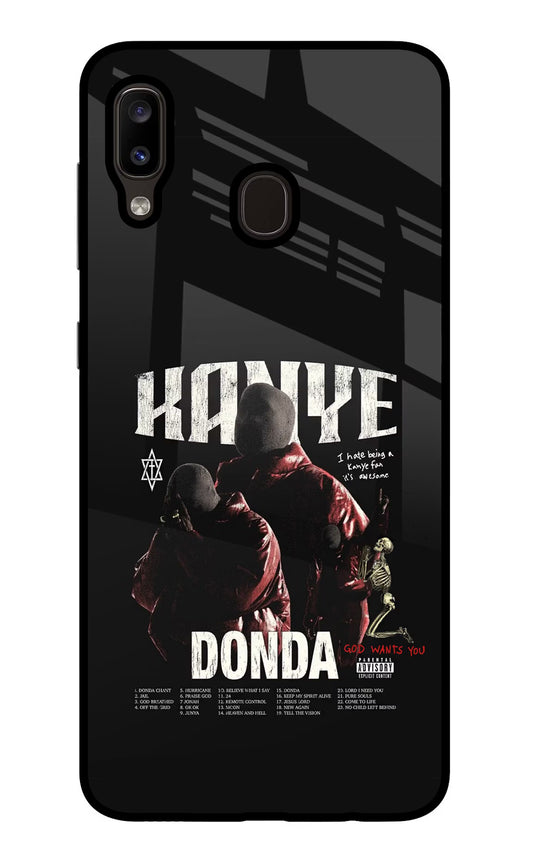 Donda Kanye West Samsung A20/M10s Glass Case