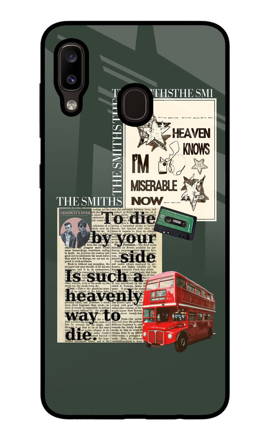 The Smiths Samsung A20/M10s Glass Case