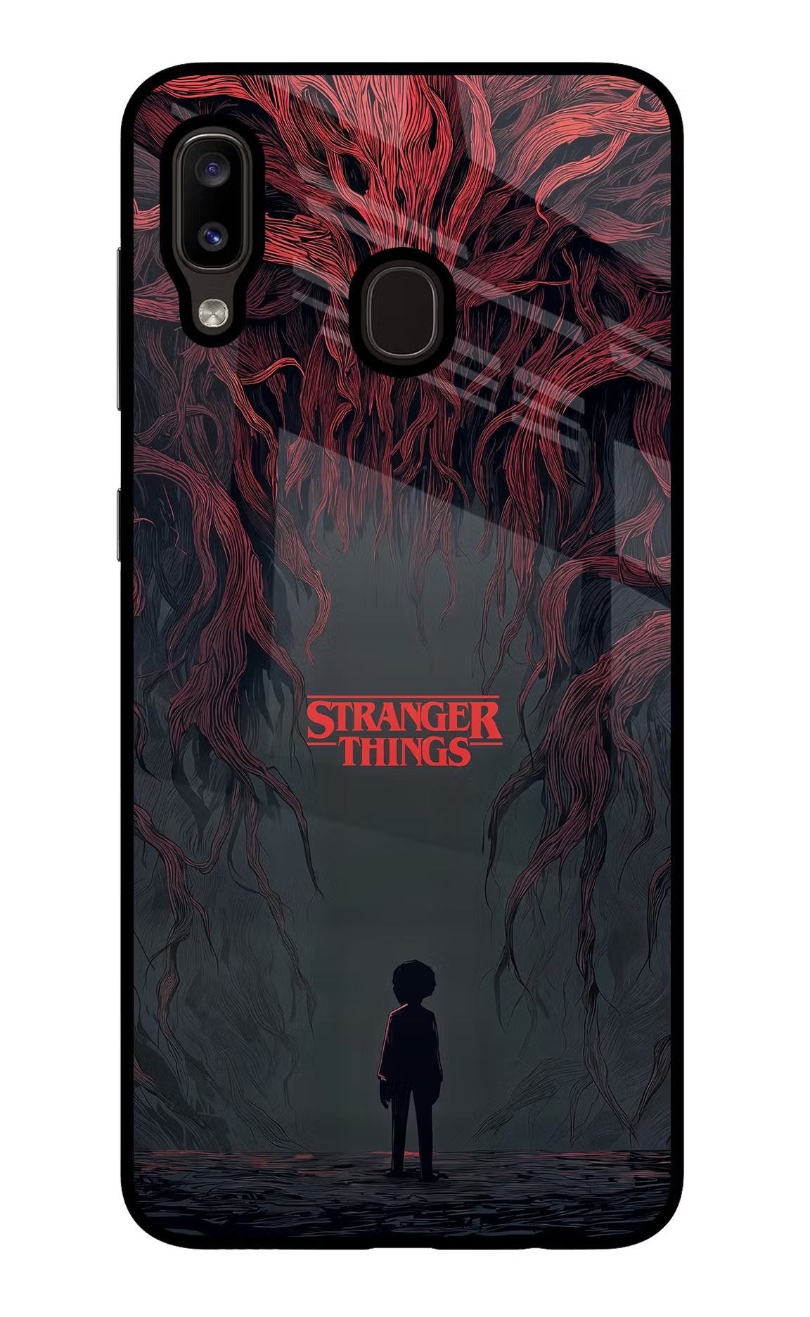 Ordinary Things Dark Side Samsung A20/M10s Glass Case Back Cover by Casekaro