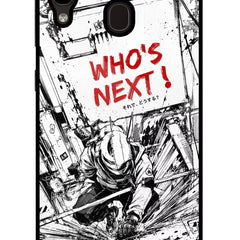 Who's Next Samsung A20/M10s Glass Case