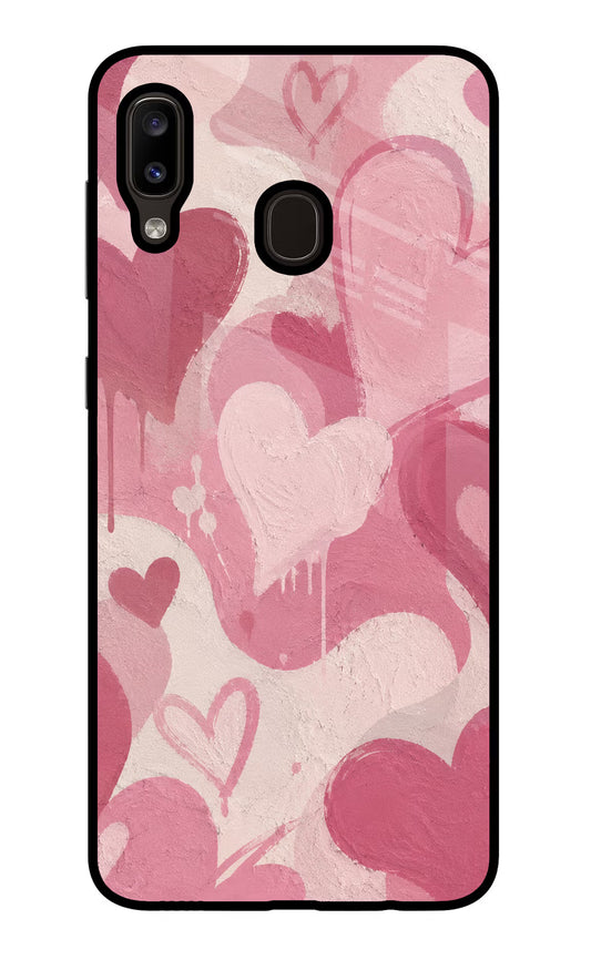 Hearty case Samsung A20/M10s Glass Case