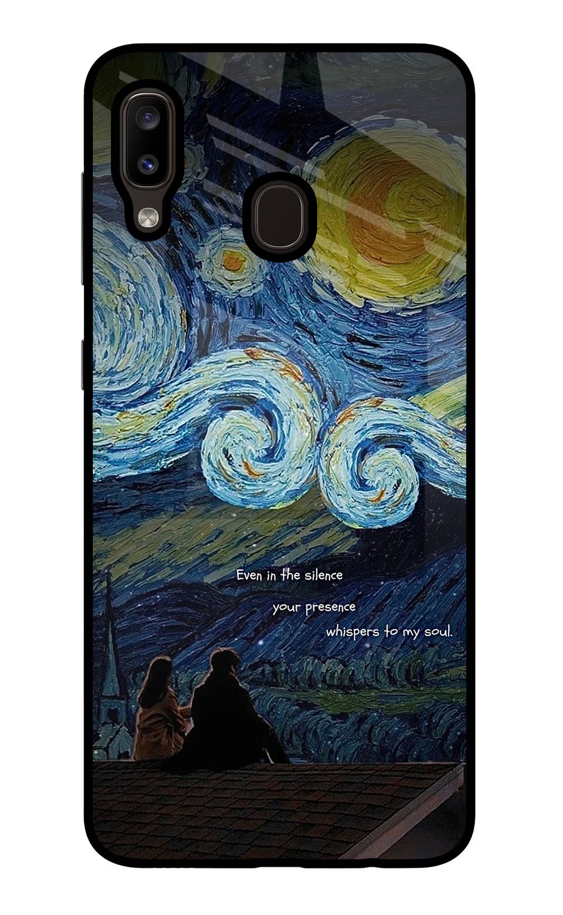 Softcore Samsung A20/M10s Glass Case