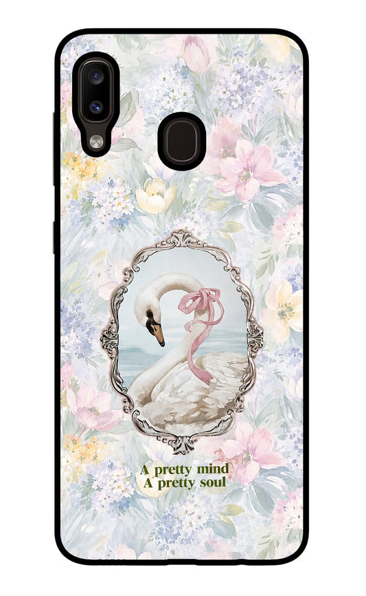 Pretty Mind Pretty Soul Samsung A20/M10s Glass Case