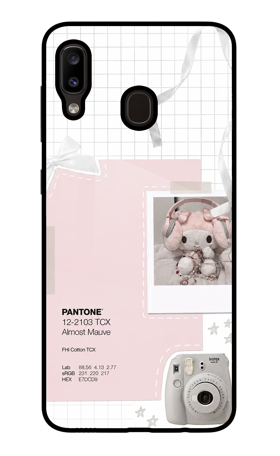 Pantone Asthetic Samsung A20/M10s Glass Case