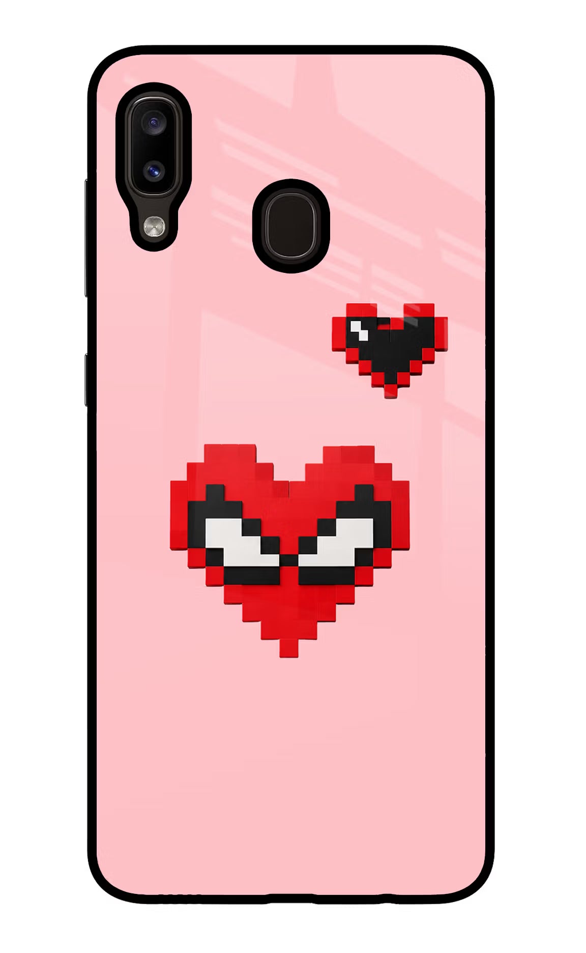 Gwen Heart Samsung A20/M10s Glass Case