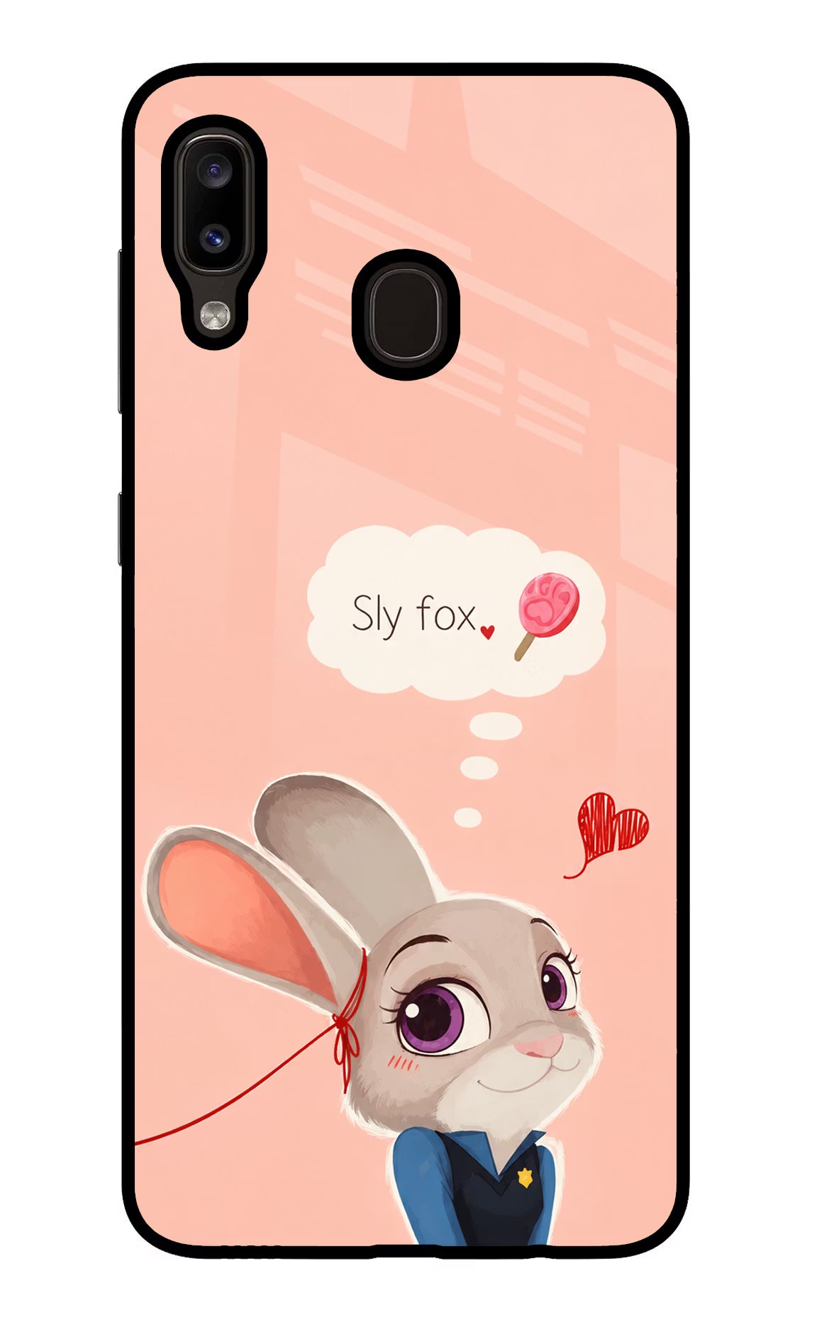 Judy Charm Samsung A20/M10s Glass Case
