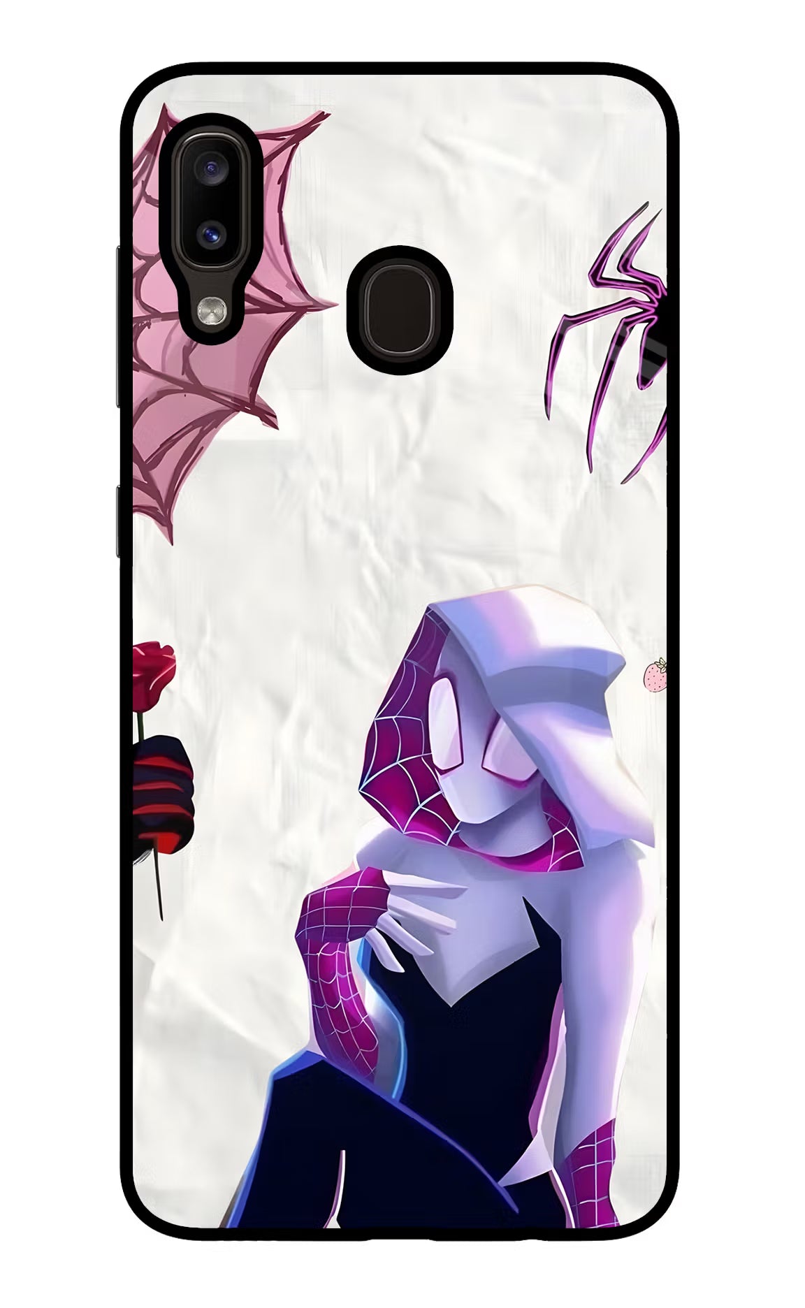 Gwen Verse Samsung A20/M10s Glass Case